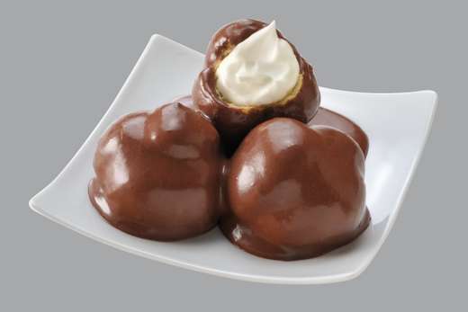Profiteroles Cacao Tray